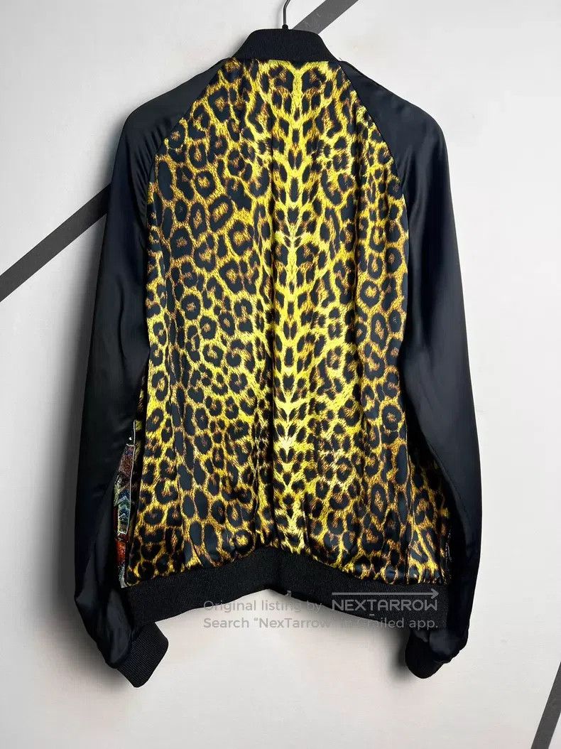 Saint Laurent Paris Saint Laurent Paris Leopard Print Patchwork Heavy Cartoon Size US M / EU 48-50 / 2 - 2 Thumbnail