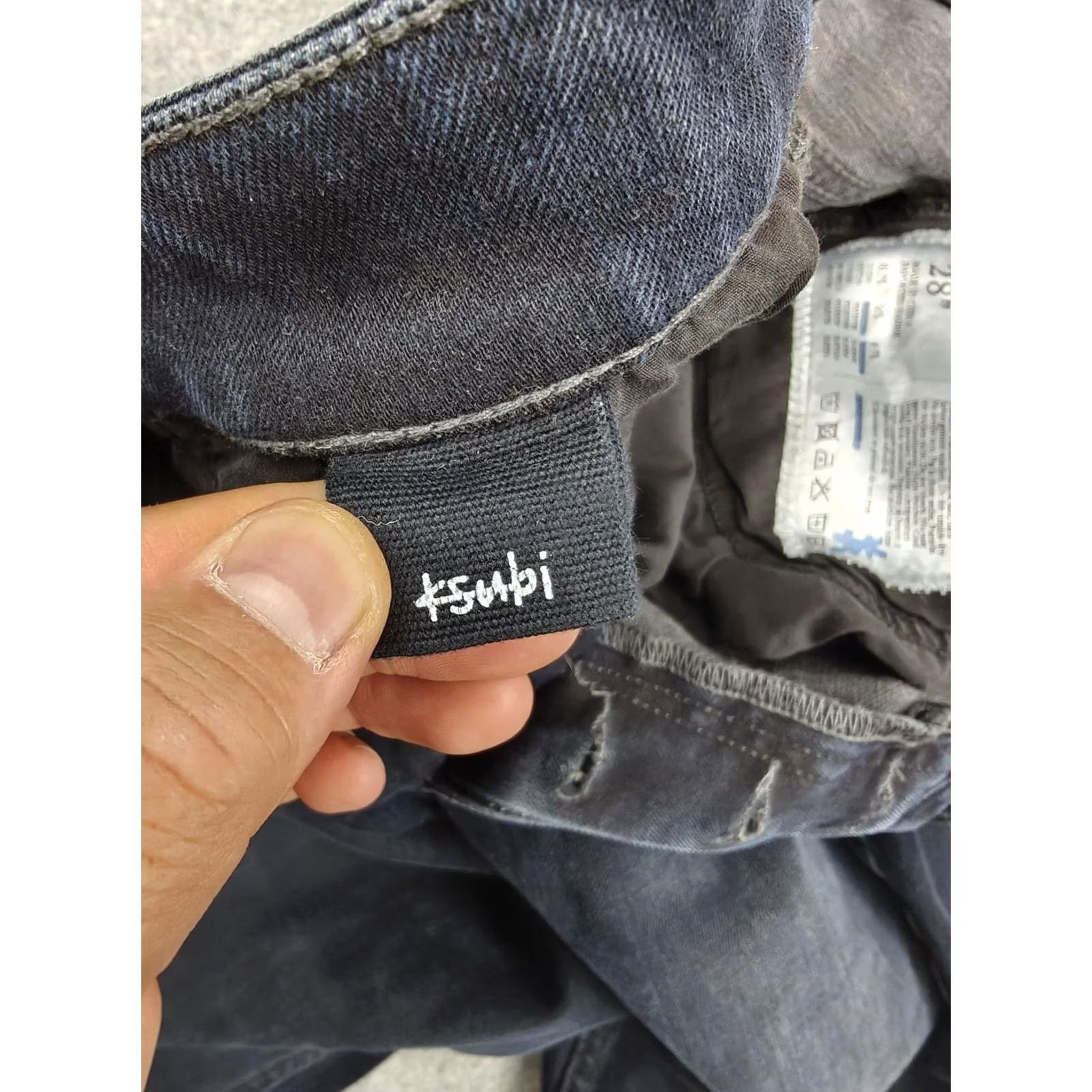 Ksubi Ksubi Jeans Womens 28 Blue Dark Wash Skinny Slim Stretch Denim Pants Distressed 5-Pocket Size 28" / US 6 / IT 42 - 5 Thumbnail