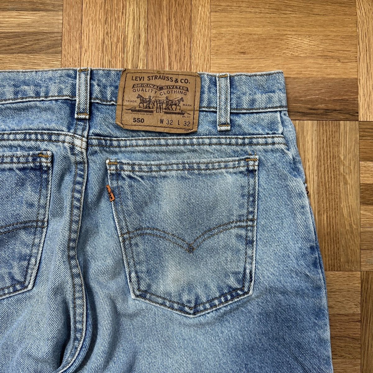 Levi's Vintage Levi’s 550 Orange Tab jeans Size US 32 / EU 48 - 4 Thumbnail