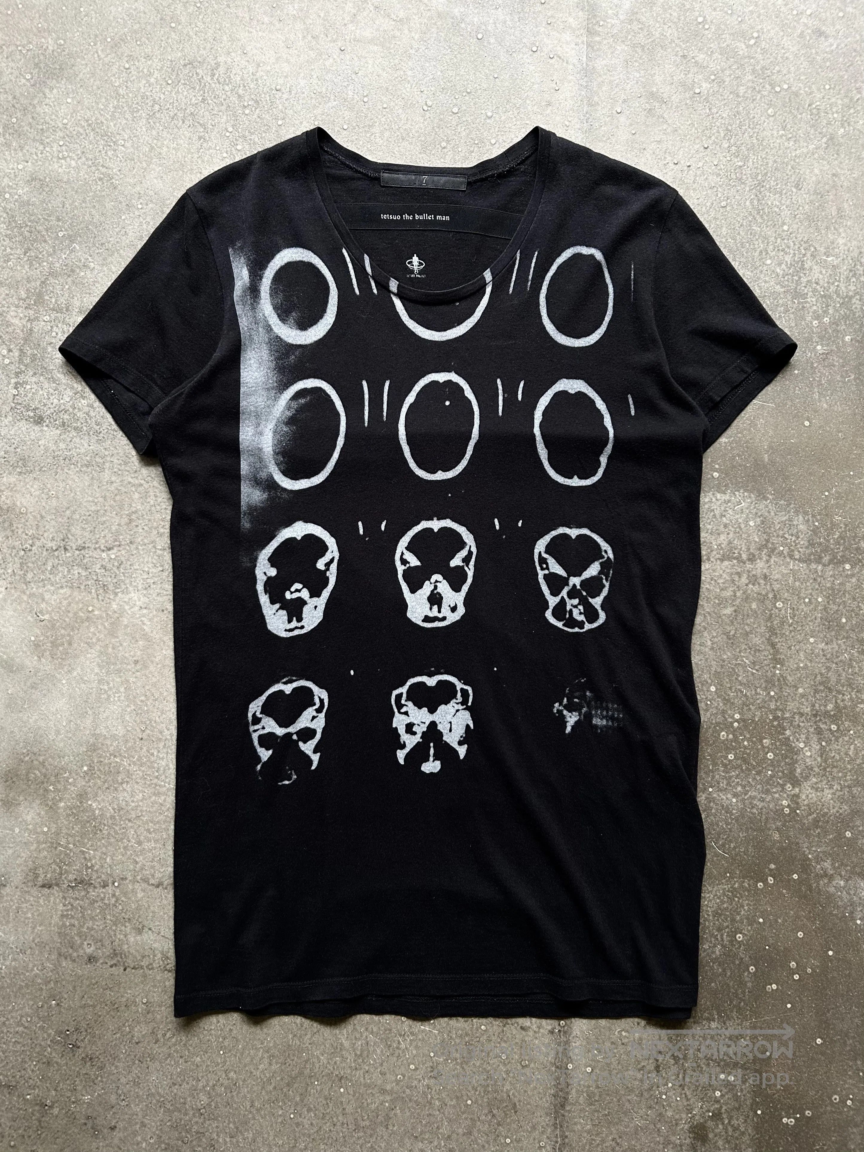 Julius JULIUS 10s Dark Skull Print Tee. Size US S / EU 44-46 / 1 - 1 Thumbnail