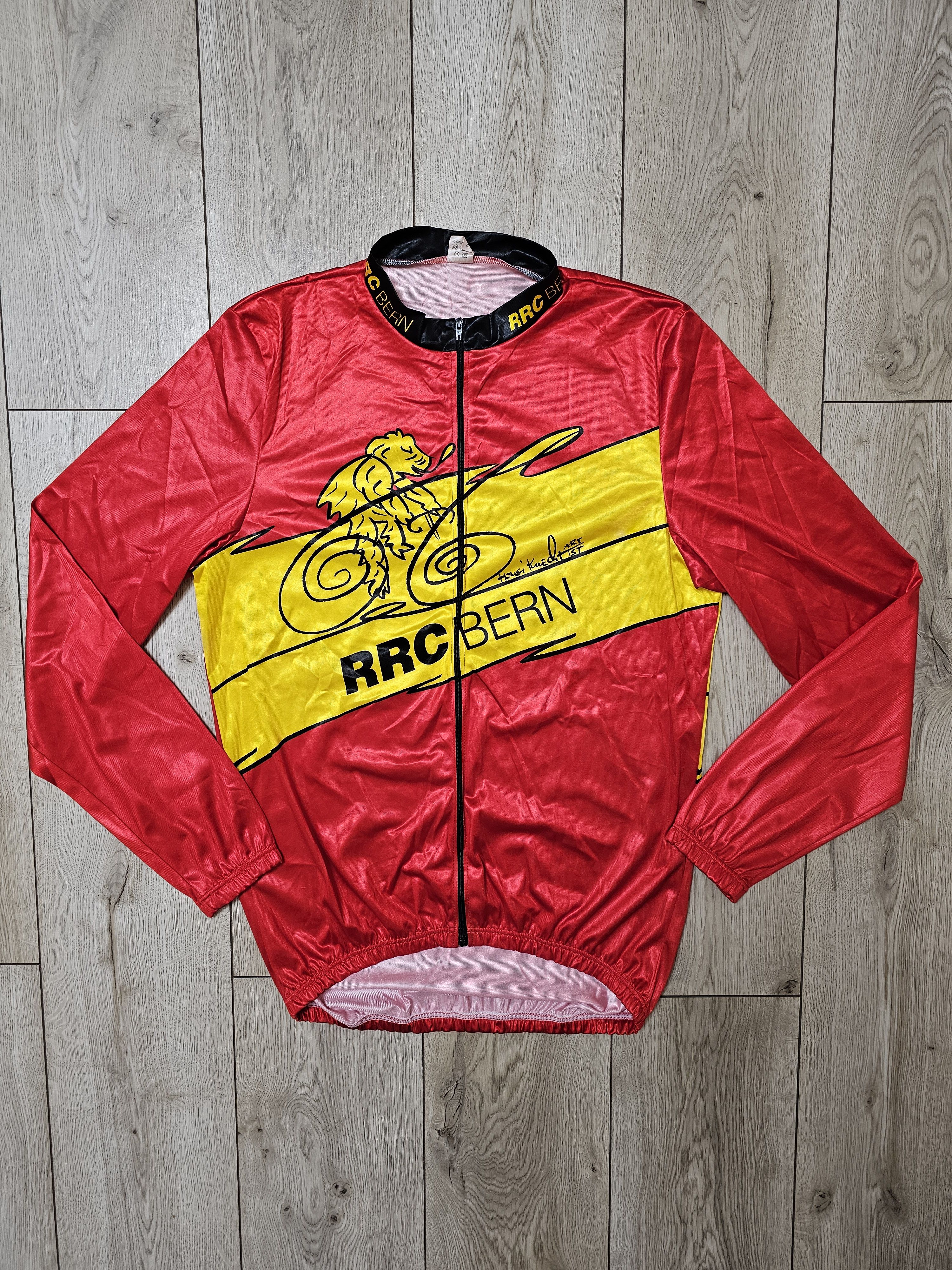 Vintage RRC BERN CYCLING JERSEY 90s SWITZERLAND CYCLING JERSEY Size US L / EU 52-54 / 3 - 1 Thumbnail