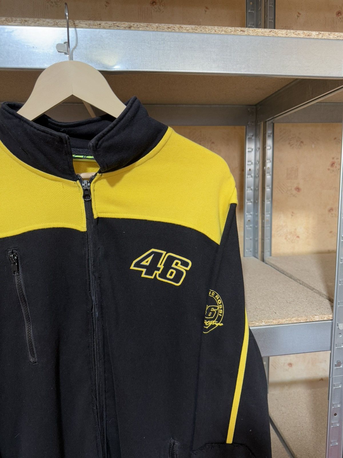 Vintage Vintage Valentino Rossi VR Forty Six 46 Racing Zip Jacket Size US L / EU 52-54 / 3 - 4 Thumbnail