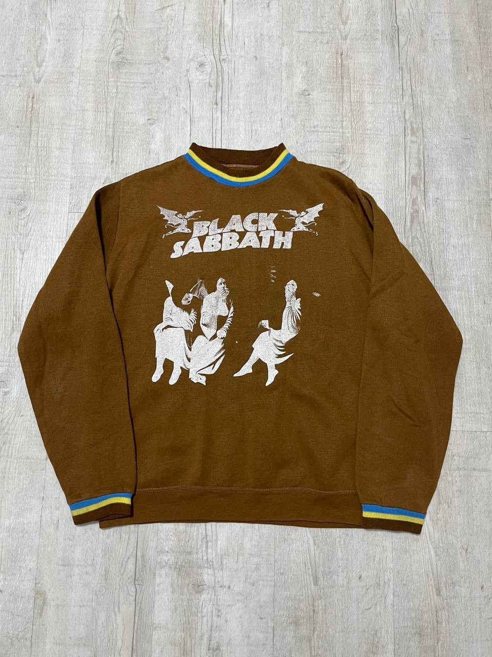 Black Sabbath Black Sabbath vintage sweater 1980th 1990th Ozzy Osbourne M Size US M / EU 48-50 / 2 - 1 Thumbnail