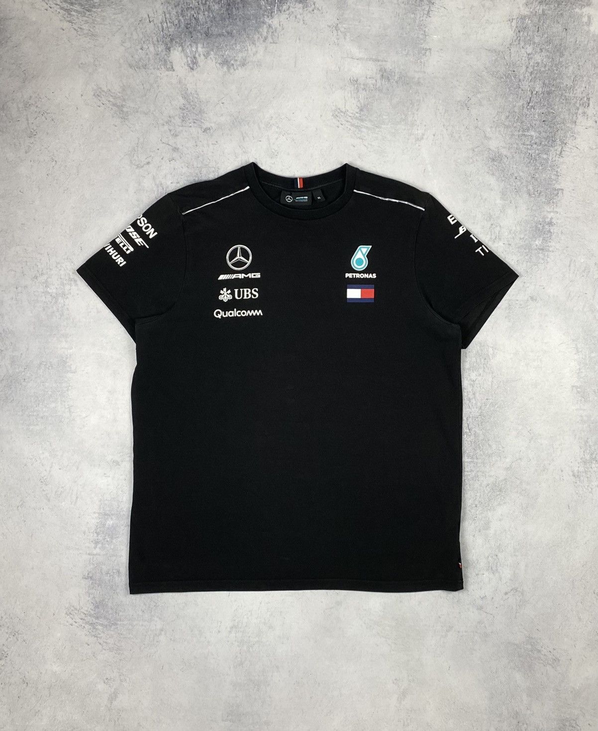 Mercedes-Benz Mercedes Benz AMG Patronas Pirelli Formula One Racing Tee Size US XL / EU 56 / 4 - 2 Thumbnail
