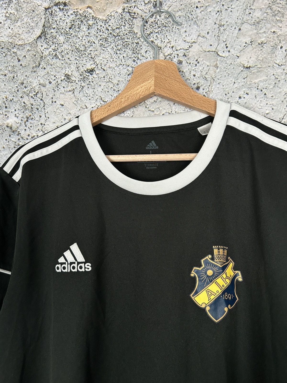 Adidas Adidas AIK Stockholm Soccer Jersey Football Sport Vintage Size US L / EU 52-54 / 3 - 3 Thumbnail