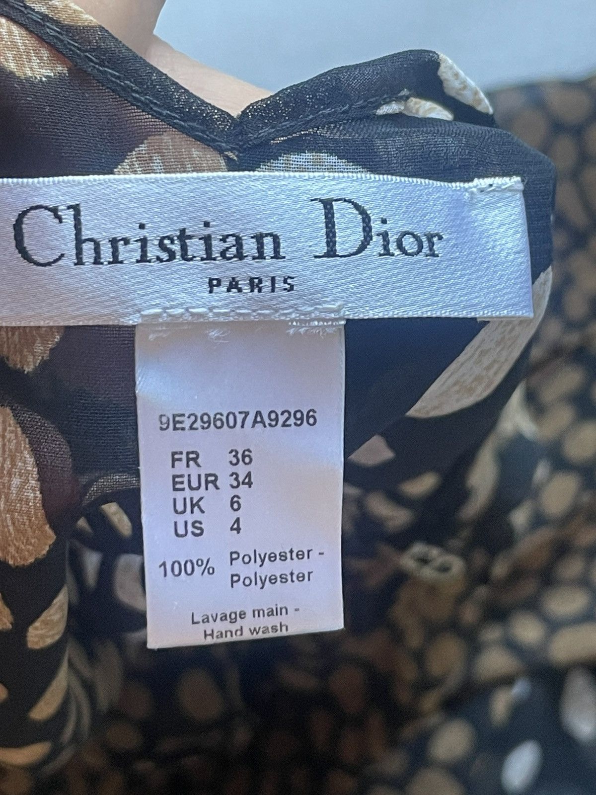 Dior CHRISTIAN DIOR TUNIC CD LOGO Size XS / US 0-2 / IT 36-38 - 8 Thumbnail
