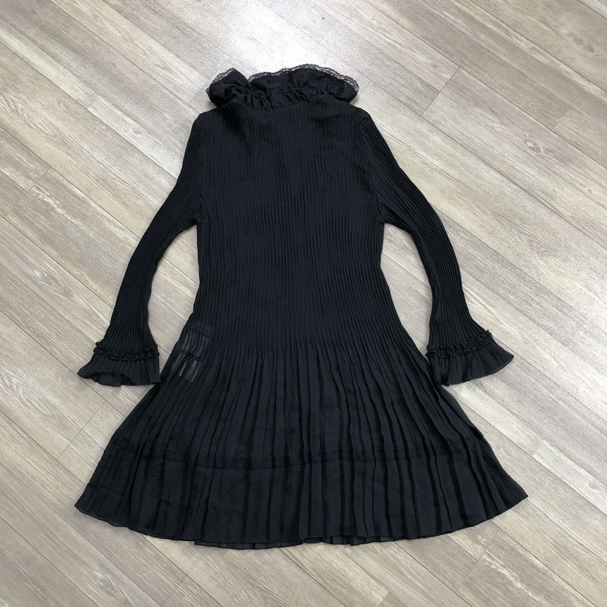 Japanese Brand × Vintage Issey Miyake Pleats Please Inspired Evercube Dress Button Up Size M / US 6-8 / IT 42-44 - 13 Thumbnail