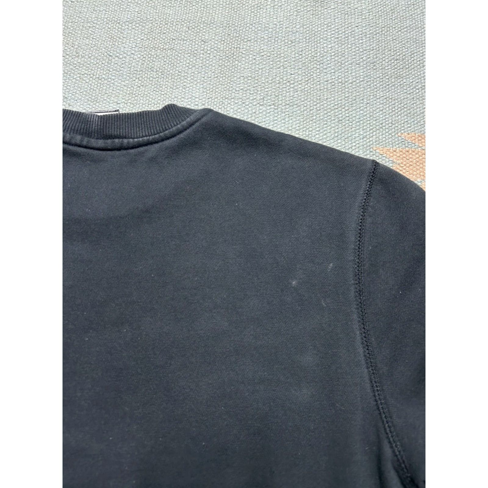 Nike VINTAGE Nike crewneck sweatshirt pullover black embroidered swoosh check logo large Mens L Size US L / EU 52-54 / 3 - 8 Thumbnail