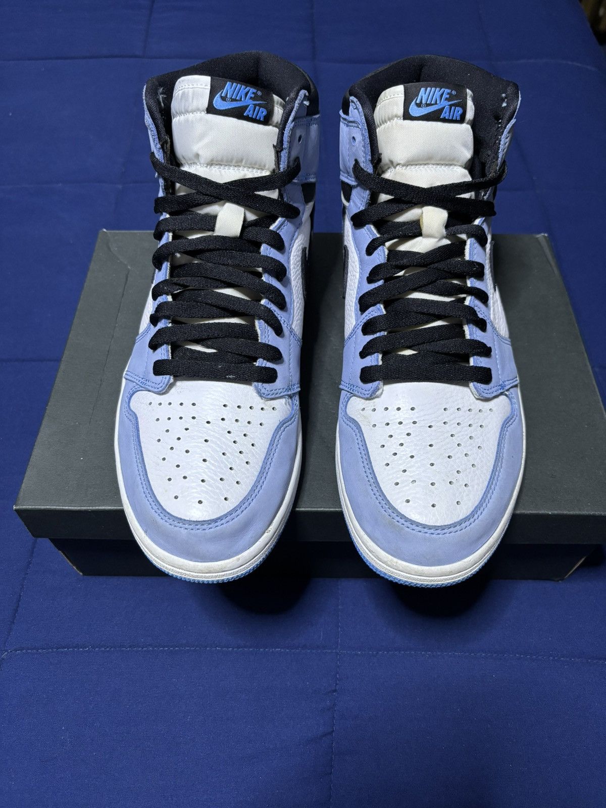 Jordan Brand Jordan 1 Retro High OG University Blue 2021 Size 11.5 Size US 11.5 / EU 44-45 - 1 Thumbnail