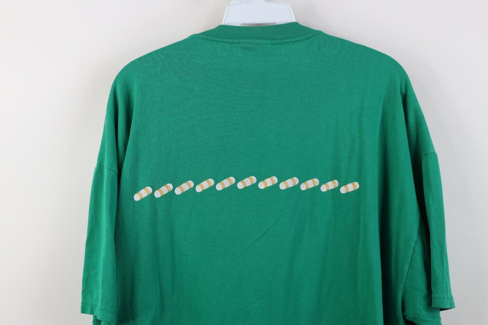 Vintage Vintage 90s Spell Out Celebrex Capsules Double Sided T-Shirt Size US XL / EU 56 / 4 - 15 Thumbnail