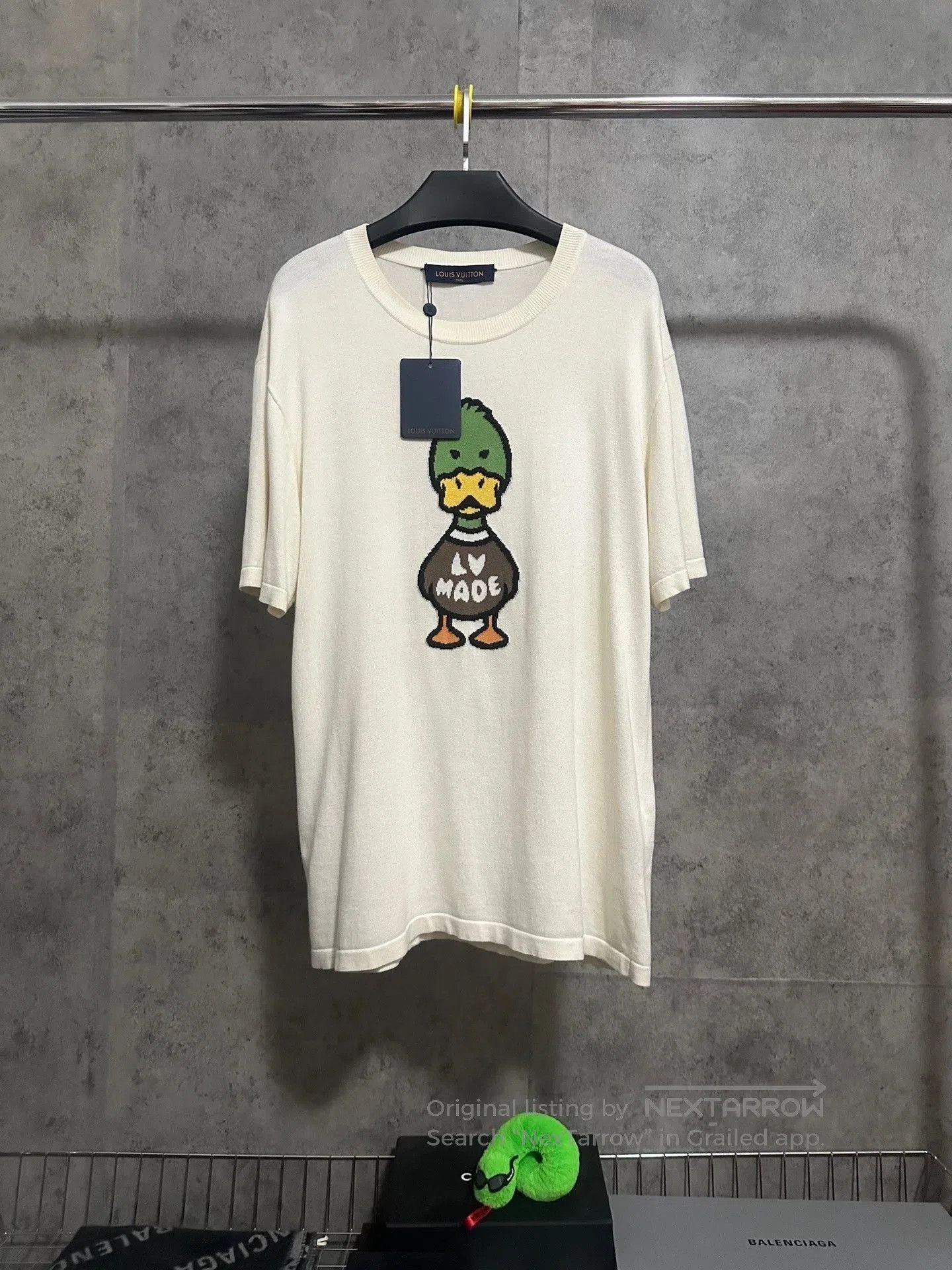 Louis Vuitton LV Nigo2 Duck Intarsia Knit Short. Size US XL / EU 56 / 4 - 1 Thumbnail