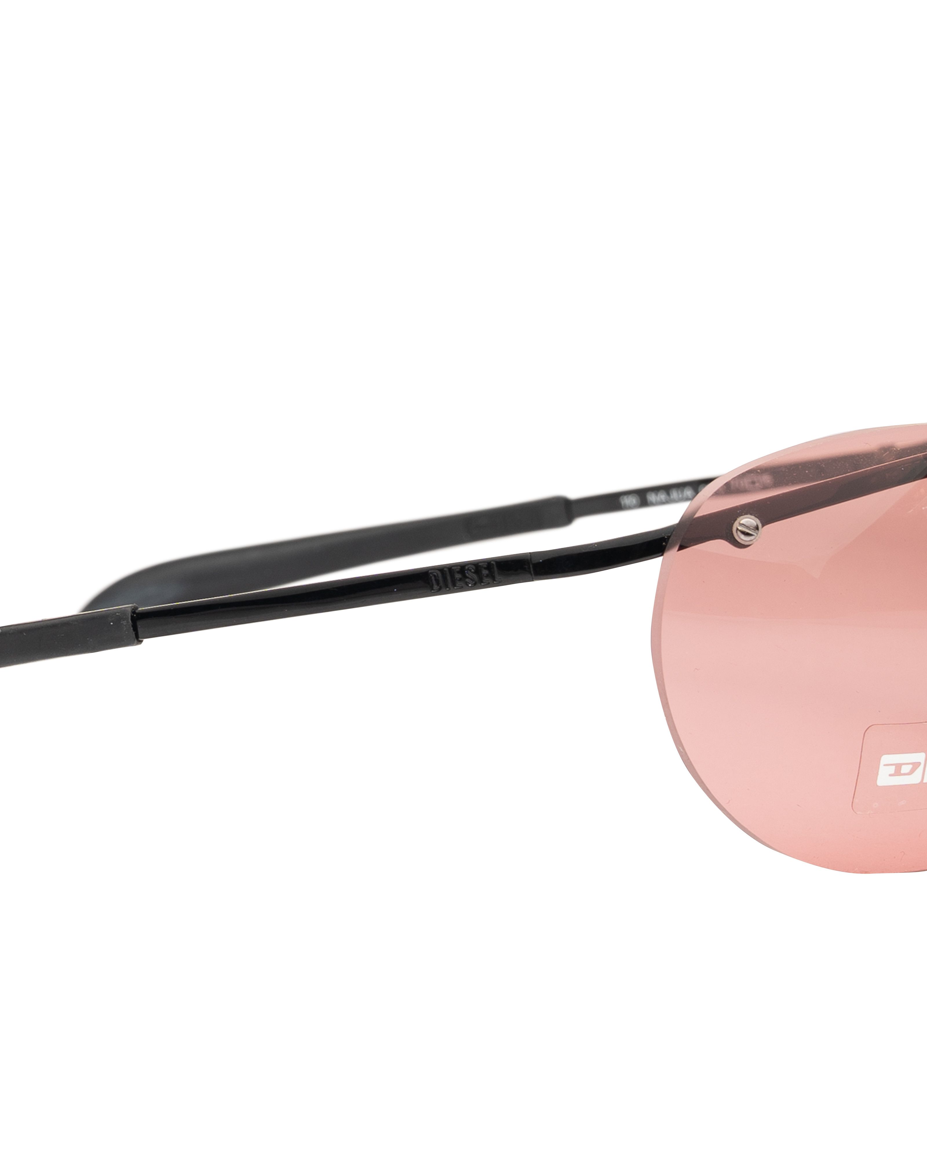 Diesel Diesel '90s Red Oversized Round Rimless Sunglasses Size ONE SIZE - 2 Thumbnail