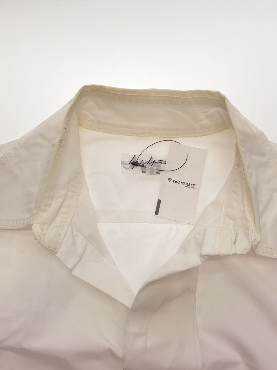 Yohji Yamamoto yohji yamamoto POUR HOMME WHT/plain long sleeve shirt Size US L / EU 52-54 / 3 - 6 Thumbnail