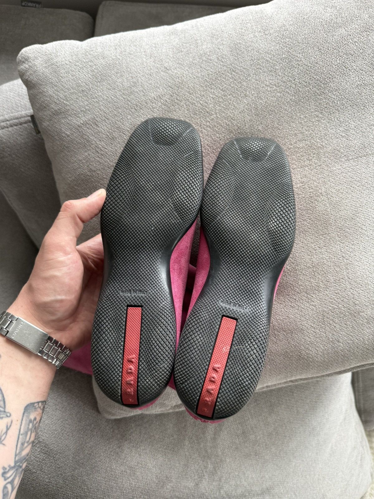Prada Archive 2000s Prada Sport Rare Ankle Zip Suede Boots Sz 36,5 Size US 6.5 / IT 36.5 - 16 Thumbnail