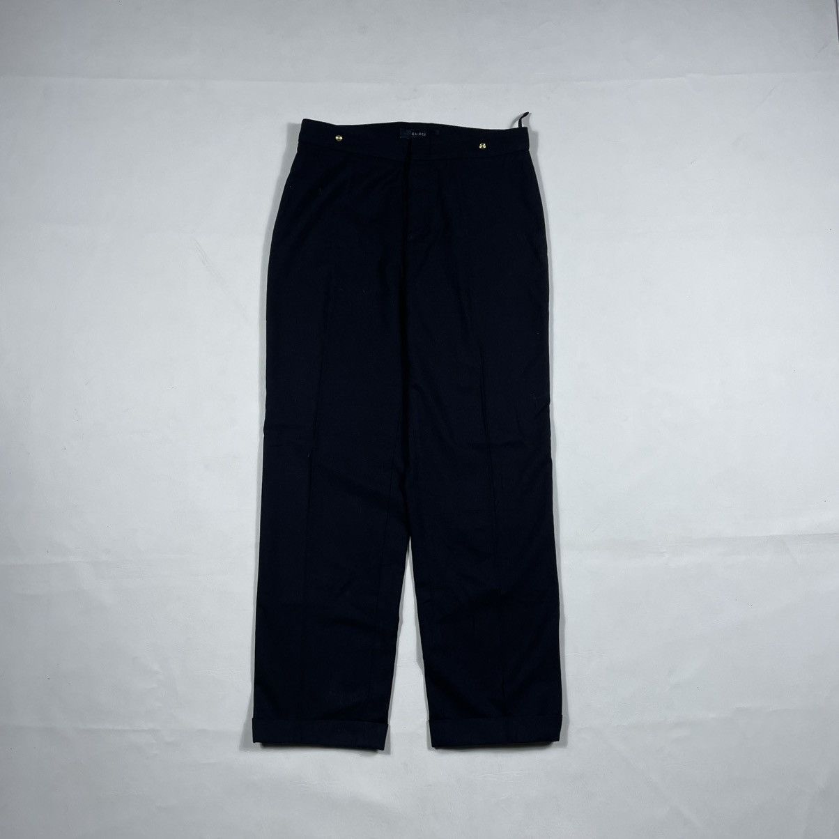 Gucci GUCCI WOOL TROUSER PANTS Size 28" / US 6 / IT 42 - 1 Thumbnail