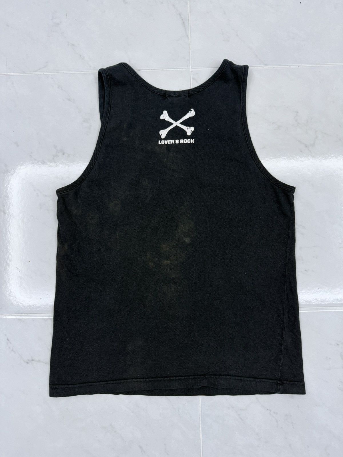 Super Lovers Vintage Lovers Rock Skull Body Anatomy Cross Bones Tank Top Size US M / EU 48-50 / 2 - 5 Thumbnail