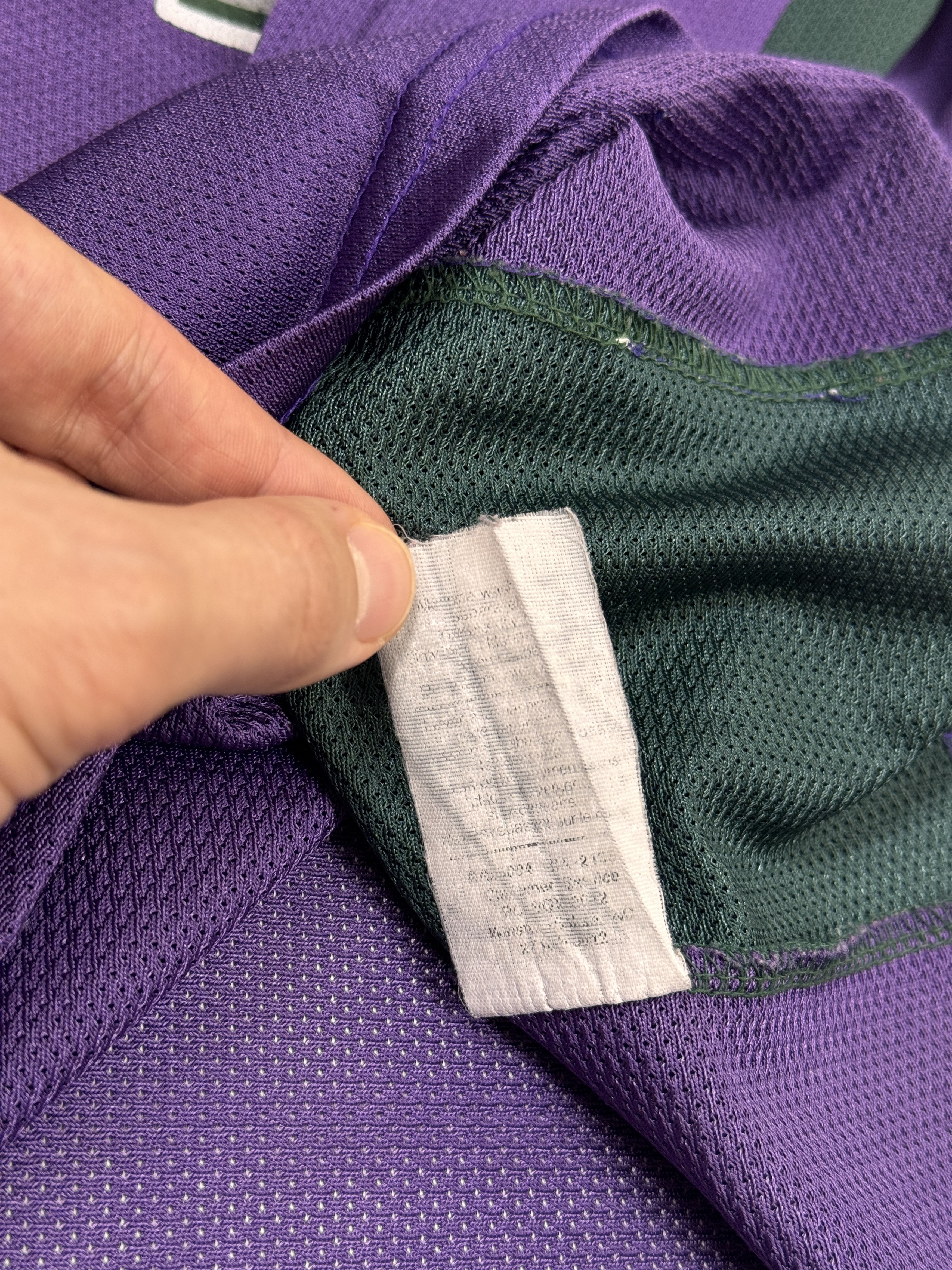 Champion Vintage Milwaukee Bucks #34 Ray Allen NBA Jersey by Champion Size US XL / EU 56 / 4 - 15 Thumbnail