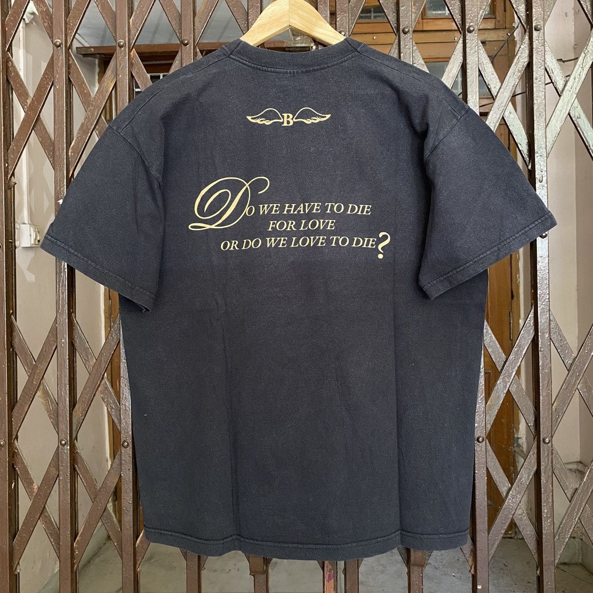 Band Tees Vintage black Blutengel band t-shirt Size US L / EU 52-54 / 3 - 6 Thumbnail