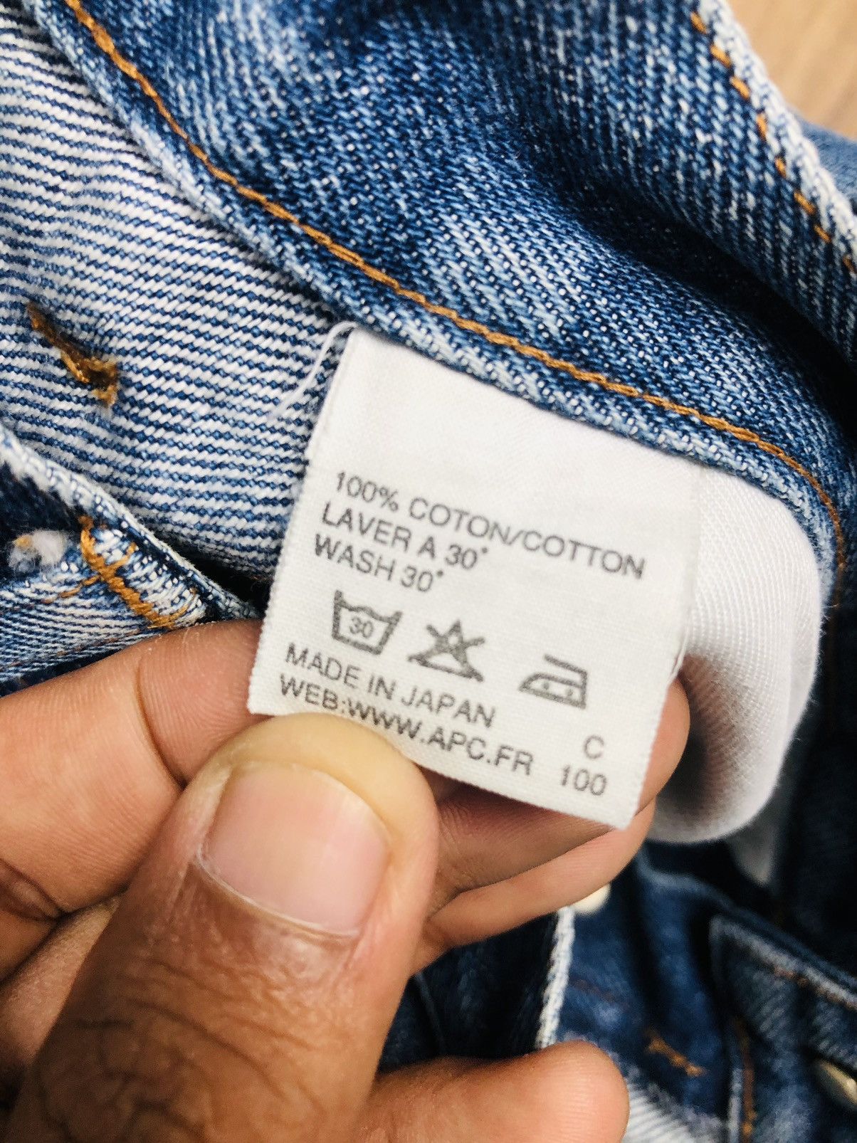 A.P.C. A.P.C. Selvedge Denim Jeans (37) Size US 29 - 10 Thumbnail
