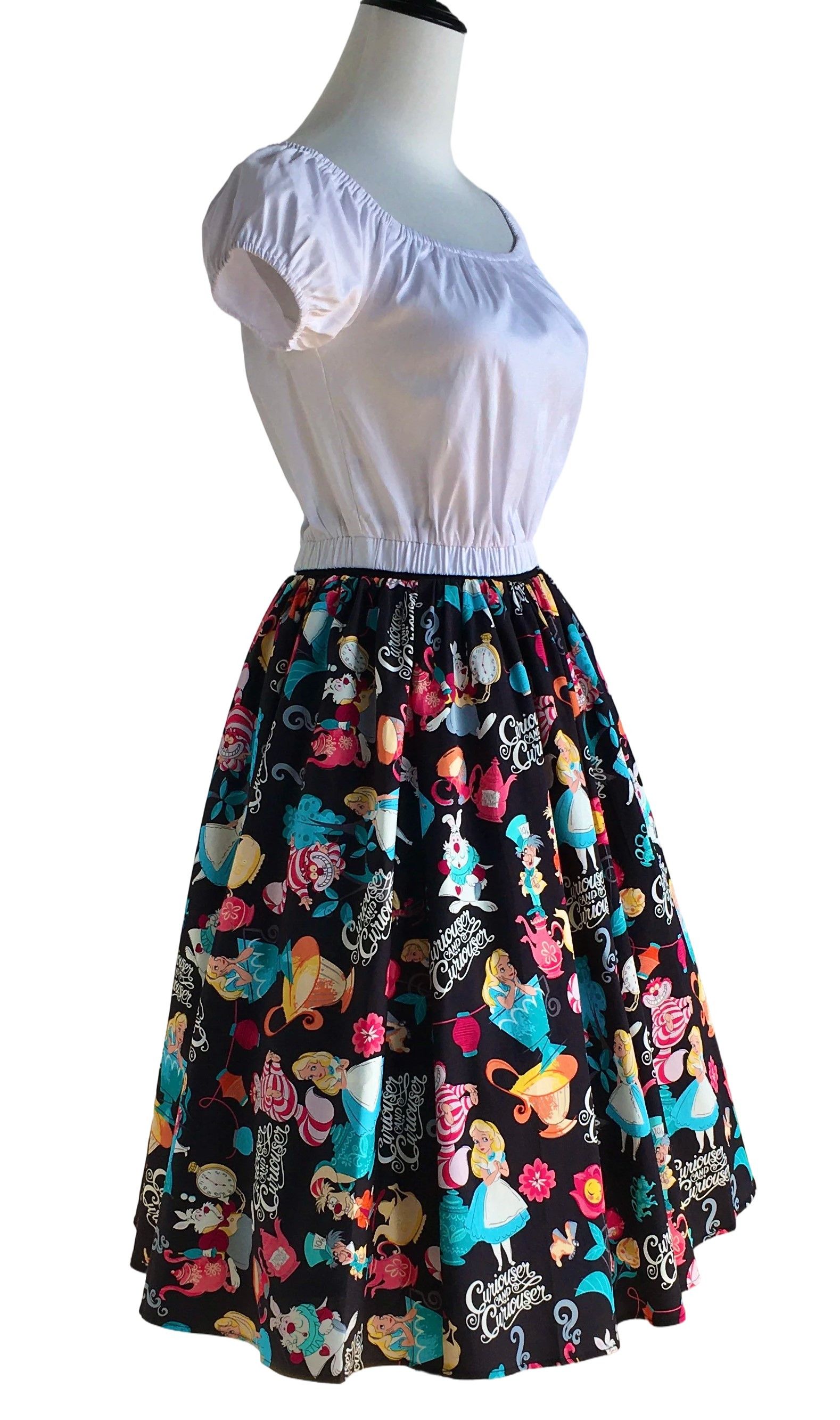 Other High Waist Print Skirt For Women One Size Size 36" / US 14 / IT 50 - 4 Thumbnail