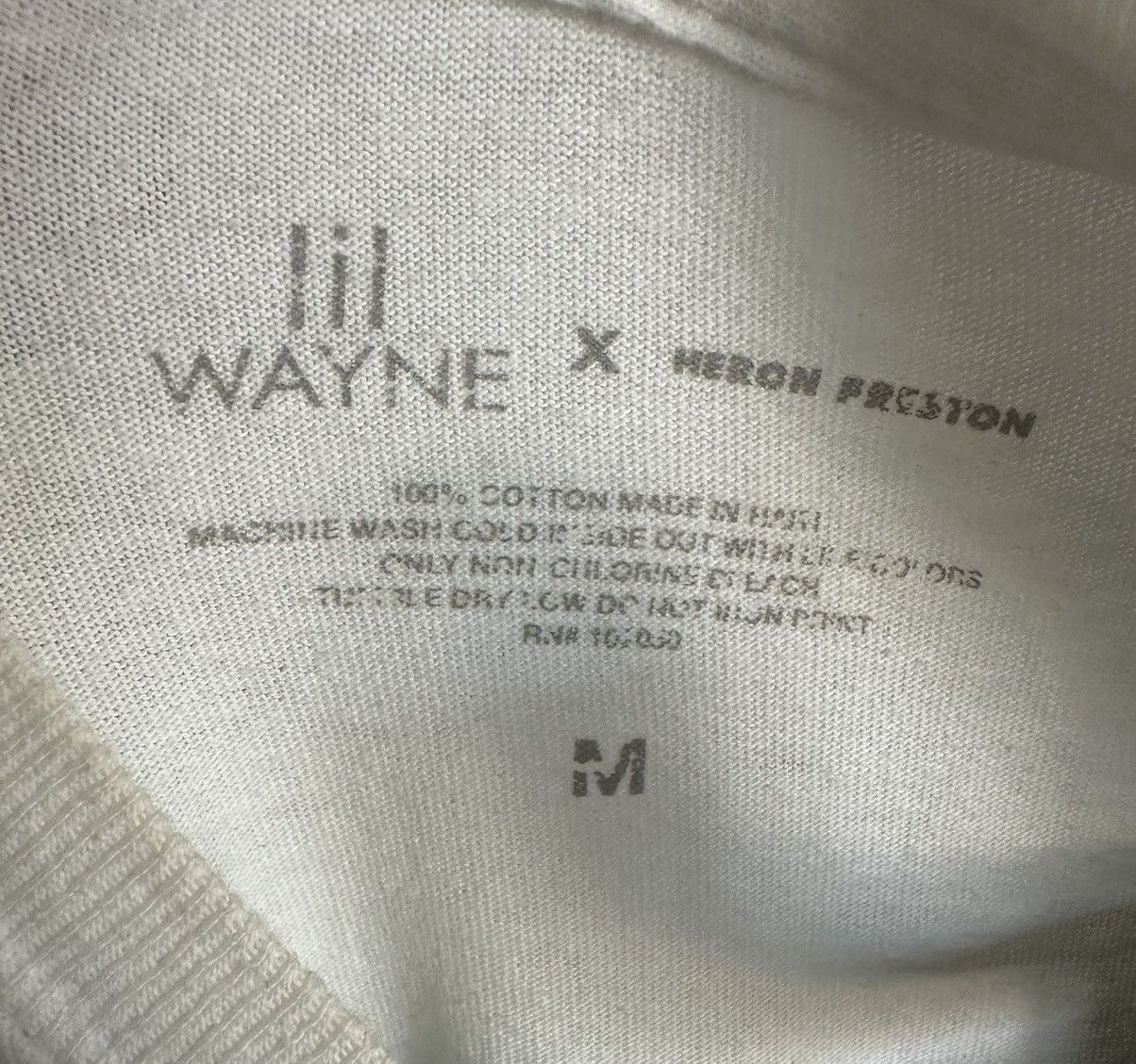 Heron Preston × Lil Wayne Heron Preston x Lil Wayne T-Shirt Size US M / EU 48-50 / 2 - 3 Thumbnail
