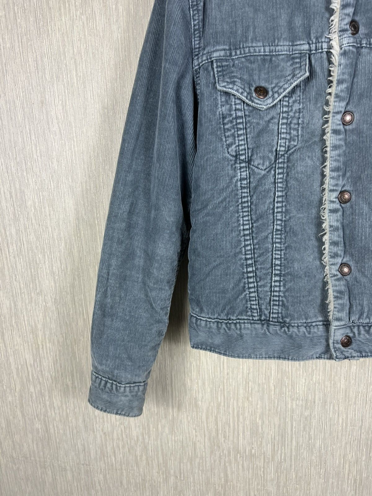 Levi's Vintage 90s Levi’s sherpa corduroy trucker jacket bear retro Size S / US 4 / IT 40 - 6 Thumbnail