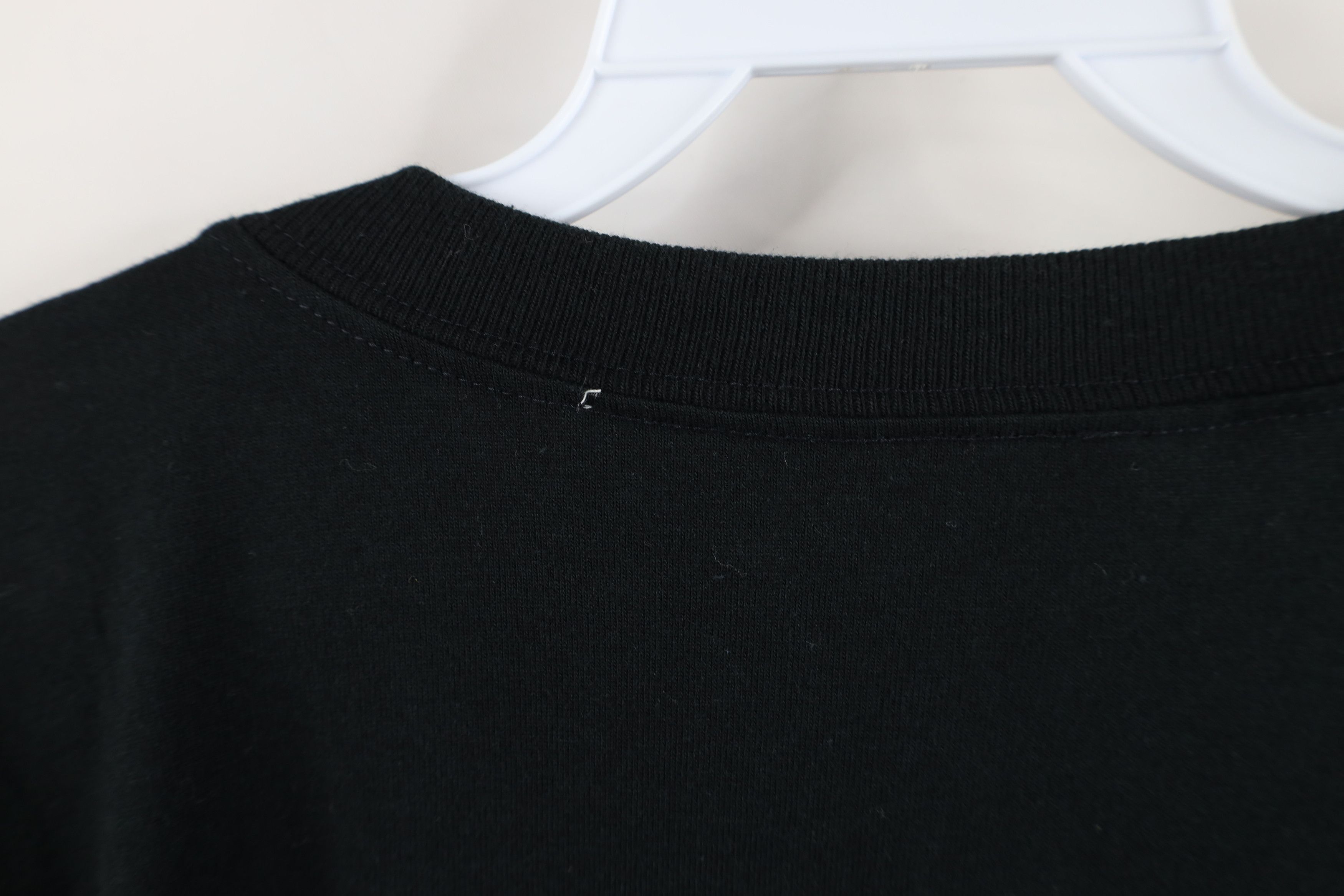 Vintage Vintage 90s Streetwear Short Sleeve T-Shirt Black Cotton USA Size XXL / US 16-18 / IT 52-54 - 7 Thumbnail