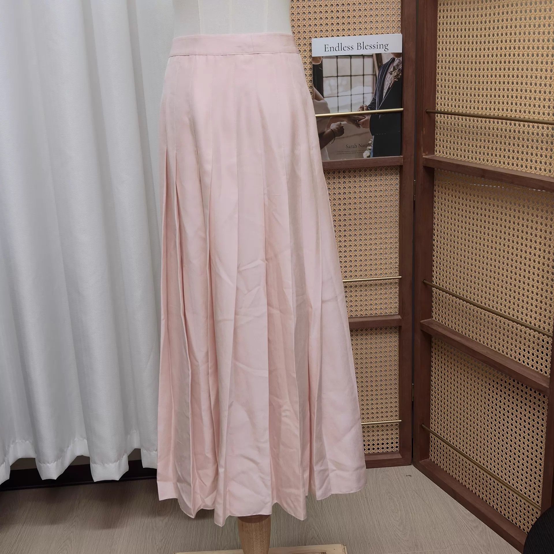 Loro Piana LORO PIANA Pleated Long Skirt 42 Size M / US 6-8 / IT 42-44 - 3 Thumbnail