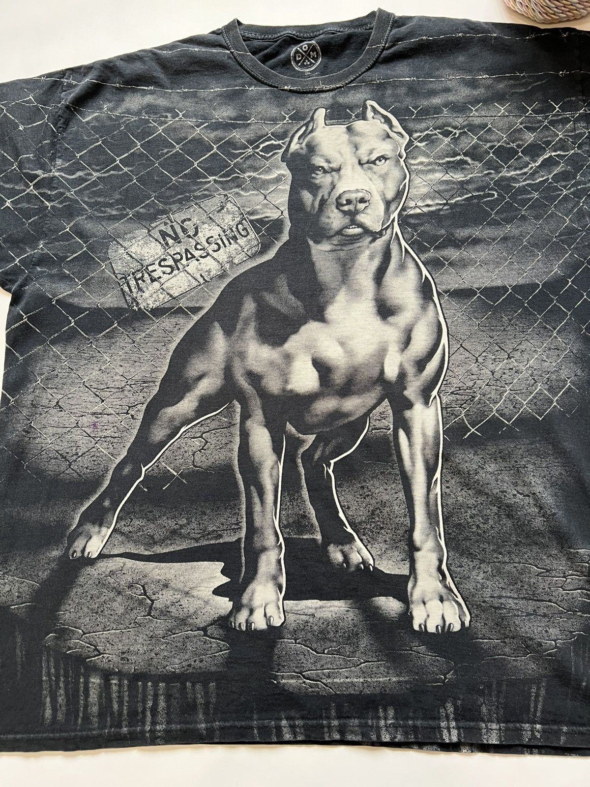 Other Vintage Bulldog No Trespassing DOM T Shirt Dog Size US XXL / EU 58 / 5 - 2 Thumbnail