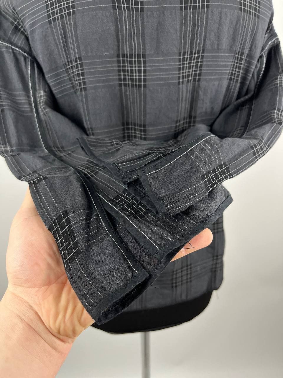 Annette Gortz Annette Görtz Plaid Blazer Avant Garde Hook Fastening Size XS / US 0-2 / IT 36-38 - 6 Thumbnail