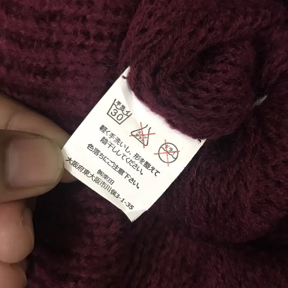 Japanese Brand × Vintage Japanese Brand Plain Knit Beanie Hat Size ONE SIZE - 5 Thumbnail