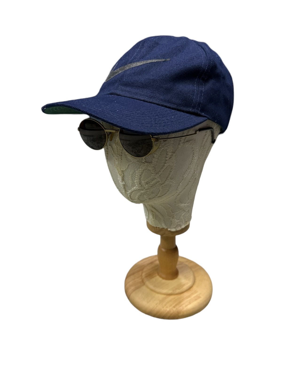 Nike × Vintage VINTAGE 1990s NIKE SPORTS EMBROIDERED SNAP BUTTON CAP Size ONE SIZE - 2 Thumbnail
