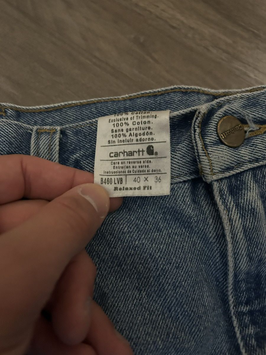 Carhartt Vintage Baggy Carhartt Denim (90s/00s) Size US 40 / EU 56 - 3 Thumbnail
