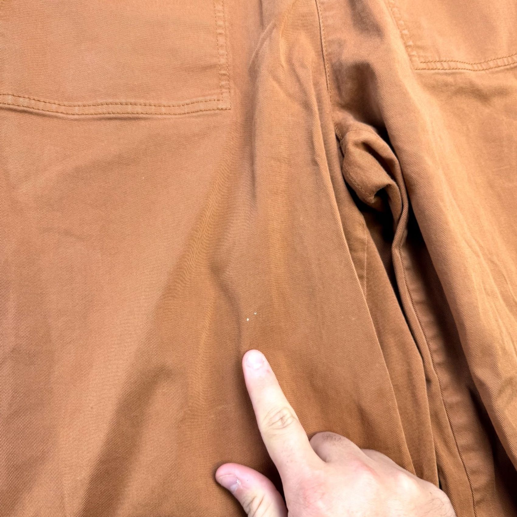 J.Crew J Crew Pants Womens Medium Rust Elastic Waist Pull On Wide Leg Chino Trouser Size 32" / US 10 / IT 46 - 4 Thumbnail