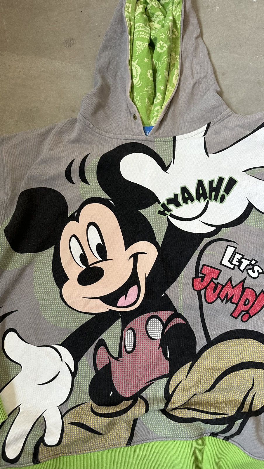 Disney VINTAGE DISNEY MICKEY HOODIE Size US L / EU 52-54 / 3 - 2 Thumbnail