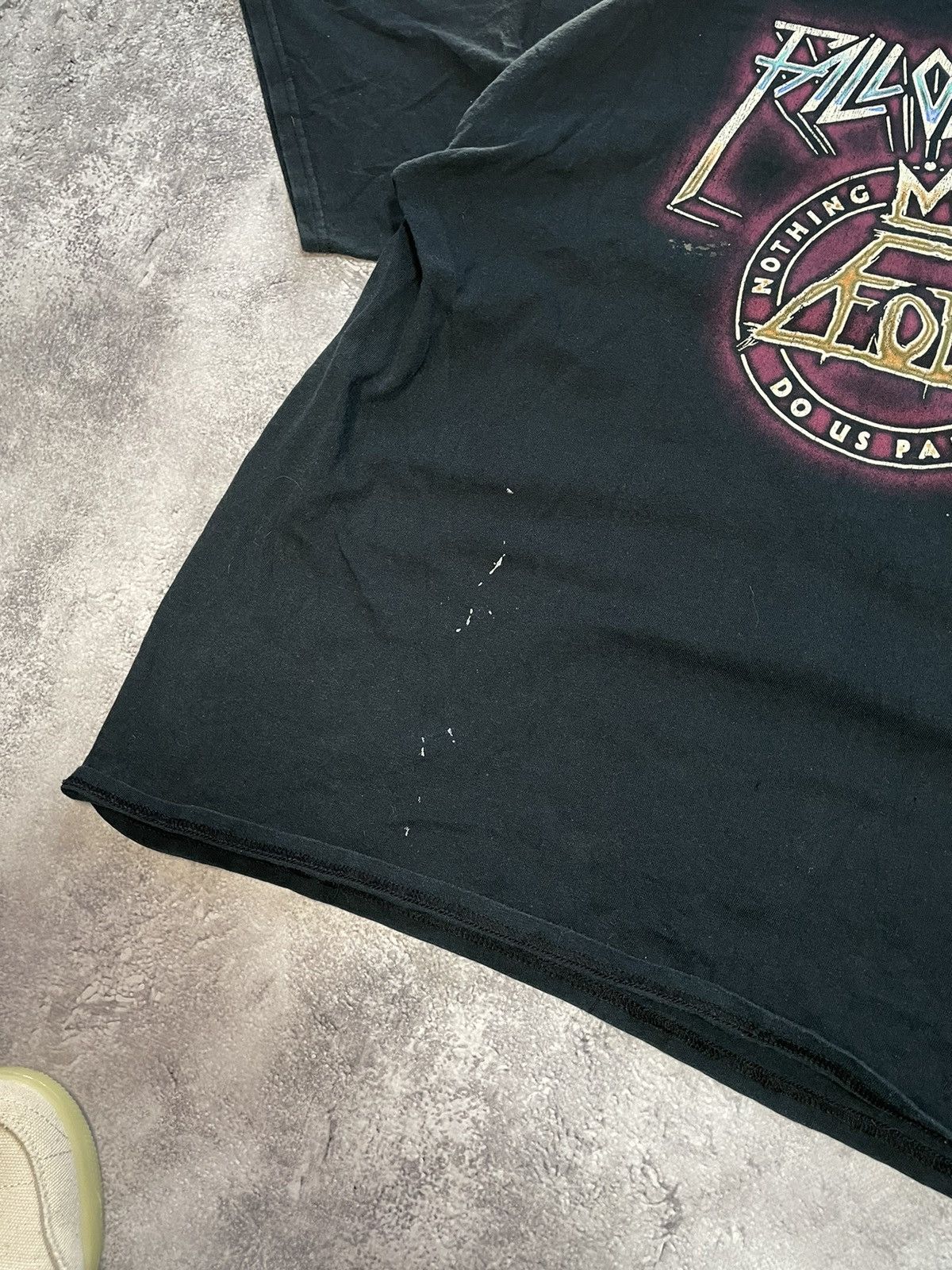 Band Tees Fall Out Boy RARE Saved Latin Tee VNTG 2000s Pop Punk Emo Size US XXL / EU 58 / 5 - 5 Thumbnail