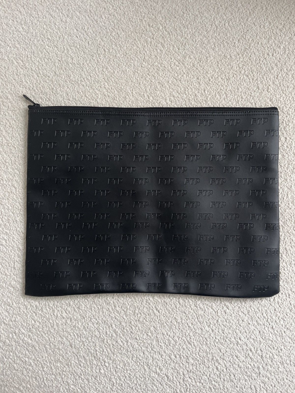 Fuck The Population FTP Black Debossed Money Bag (Large) Size ONE SIZE - 2 Thumbnail