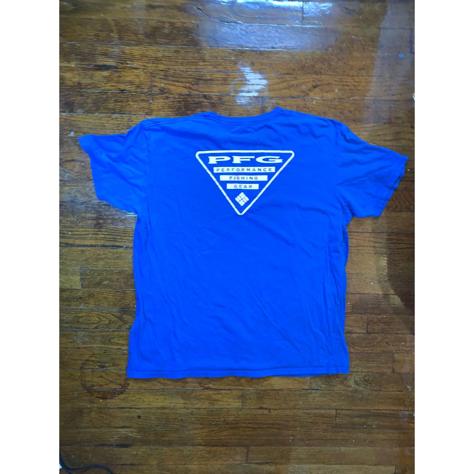 Columbia Columbia PFG Logo T Shirt XXL Royal Blue Pink Fishing Tee Size US XXL / EU 58 / 5 - 2 Thumbnail