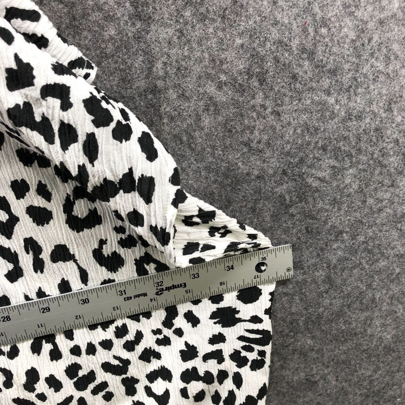 Vintage Aerie Cardigan Womens One Size OS Leopard Print White Black Boho Beachy Kimono Sleeve Open Viscose Casual Size ONE SIZE - 7 Thumbnail