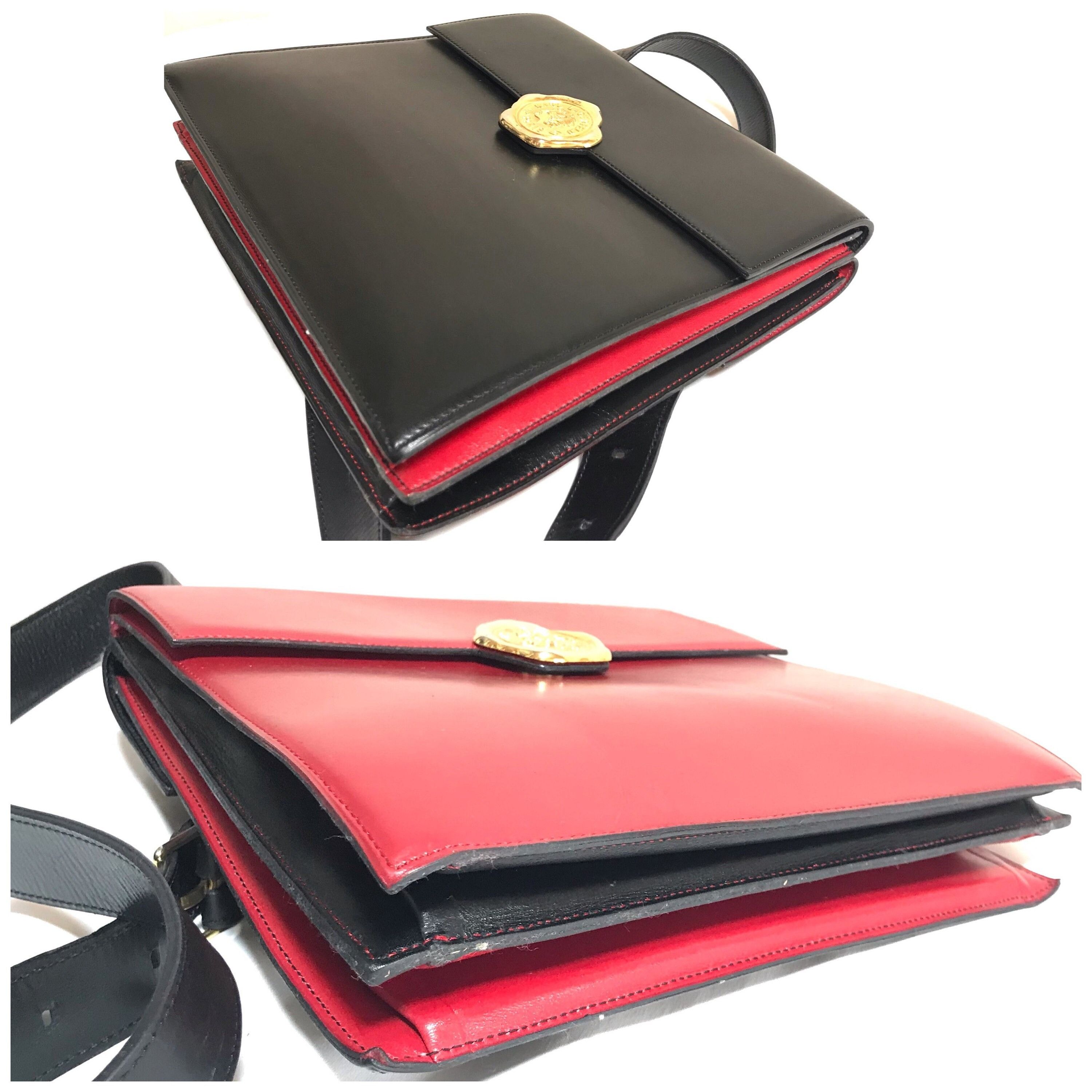 Karl Lagerfeld Vintage Karl Lagerfeld red and black shoulder bag Size ONE SIZE - 3 Thumbnail
