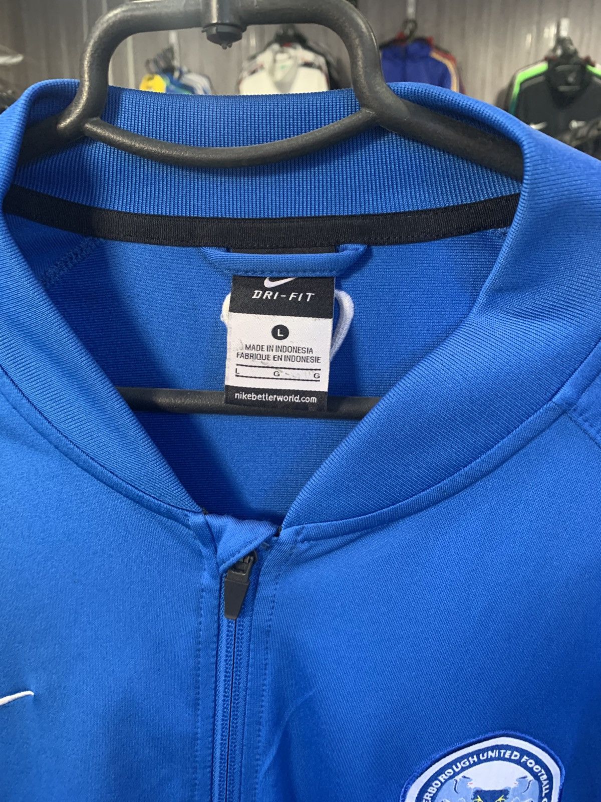 Nike Peterborough United Football Club Jacket Nike Size L Size US L / EU 52-54 / 3 - 3 Thumbnail