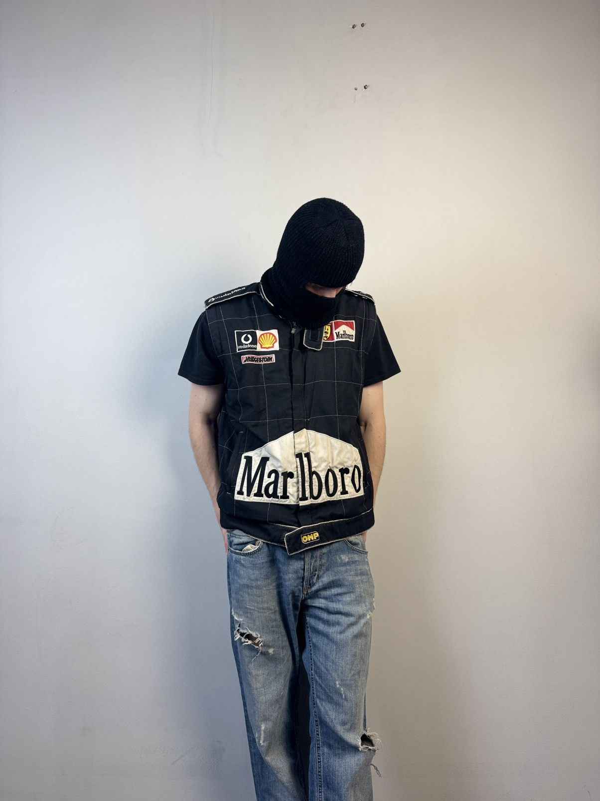 Ferrari Marlboro racing jacket vest rare F1 motorcycle
