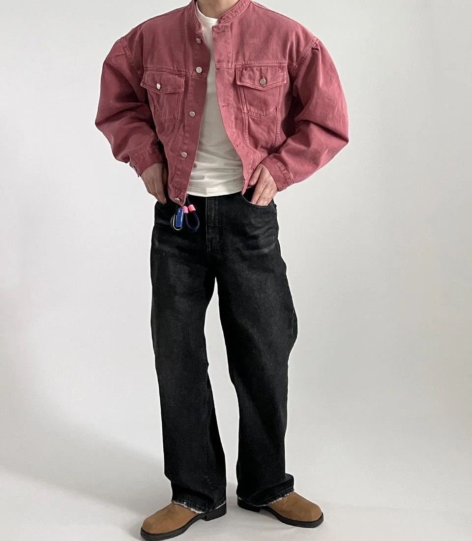 Japanese Brand × Vintage Denim Casual with Pockets hip-hop bomber jacket y2k 90’s Size US L / EU 52-54 / 3 - 2 Thumbnail