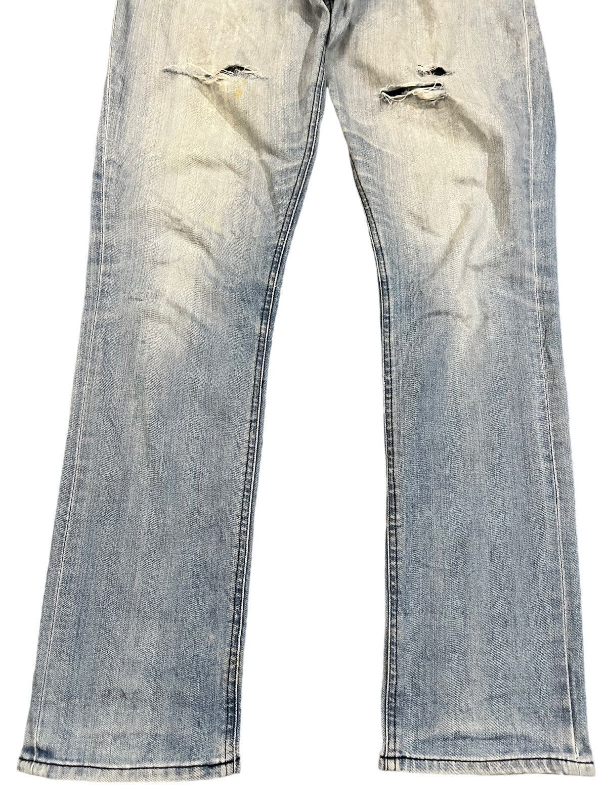 Beams Plus × Vintage Vintage Beams Heart Distressed Denim Size US 33 - 4 Thumbnail
