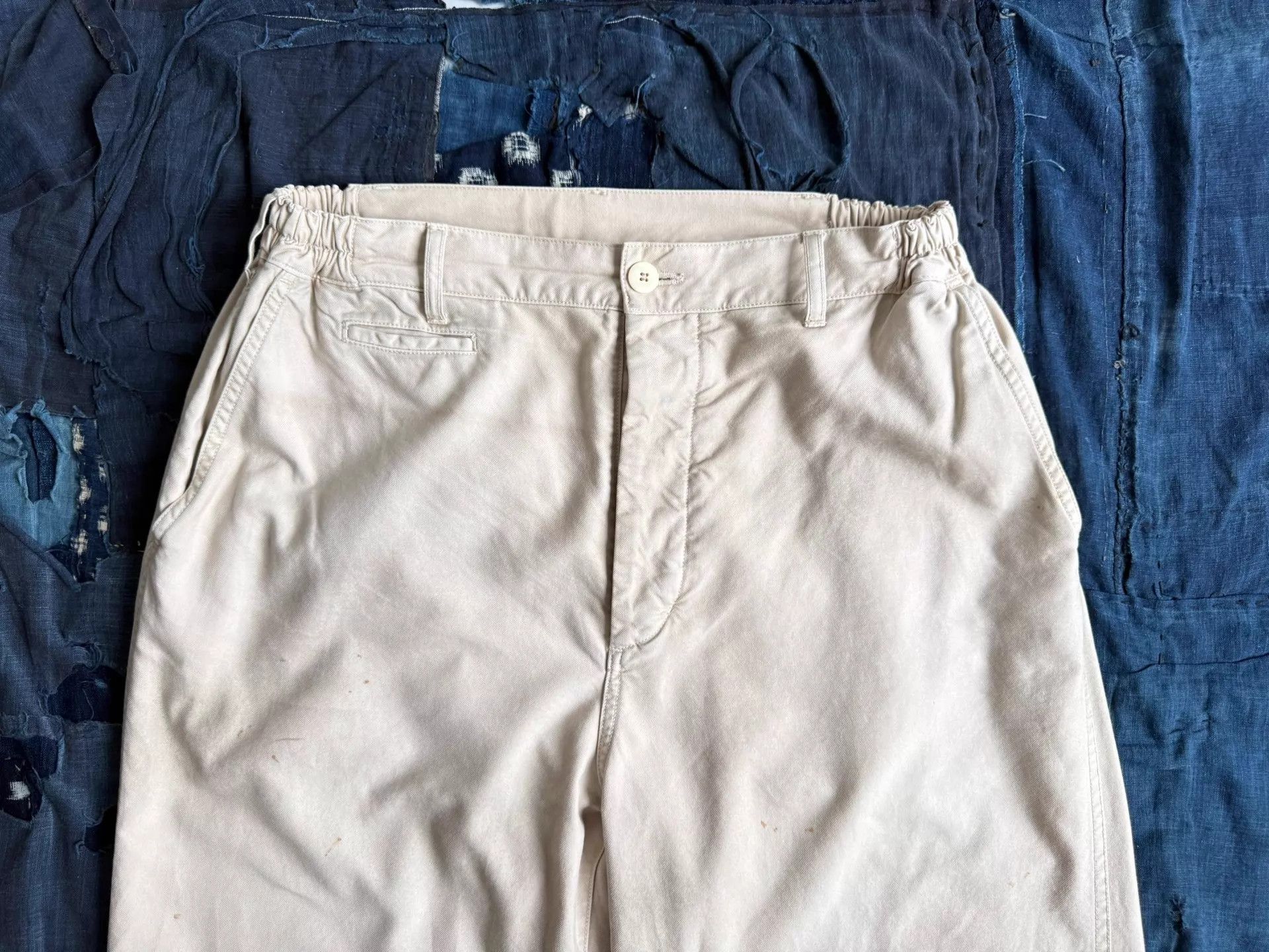 Visvim visvim 24ss carrol chino pant dmgd wash white size 2 lim Size US 32 / EU 48 - 3 Thumbnail