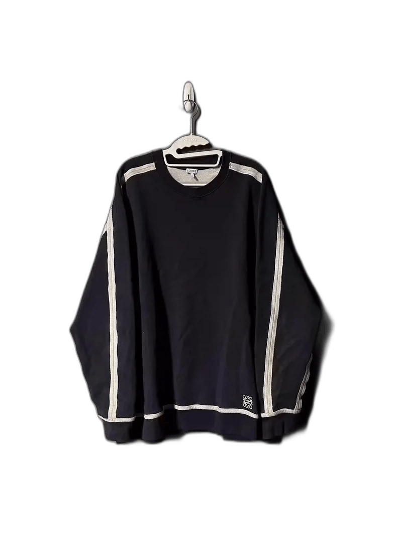 Loewe Loewe Embroidered Logo Sweatshirt in Deep Blue Size US L / EU 52-54 / 3 - 1 Thumbnail
