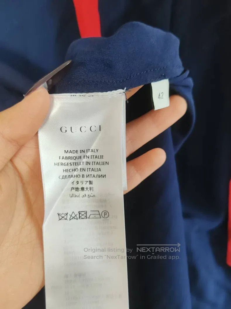 Gucci Gucci Mulberry silk shirt Size M / US 6-8 / IT 42-44 - 3 Thumbnail