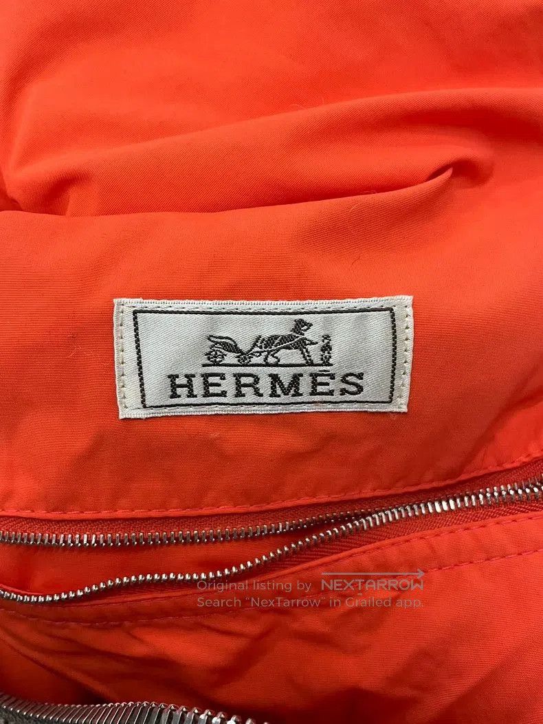 Hermes Hermes Men's Gray Wool Hooded Jacket. Size US M / EU 48-50 / 2 - 4 Thumbnail