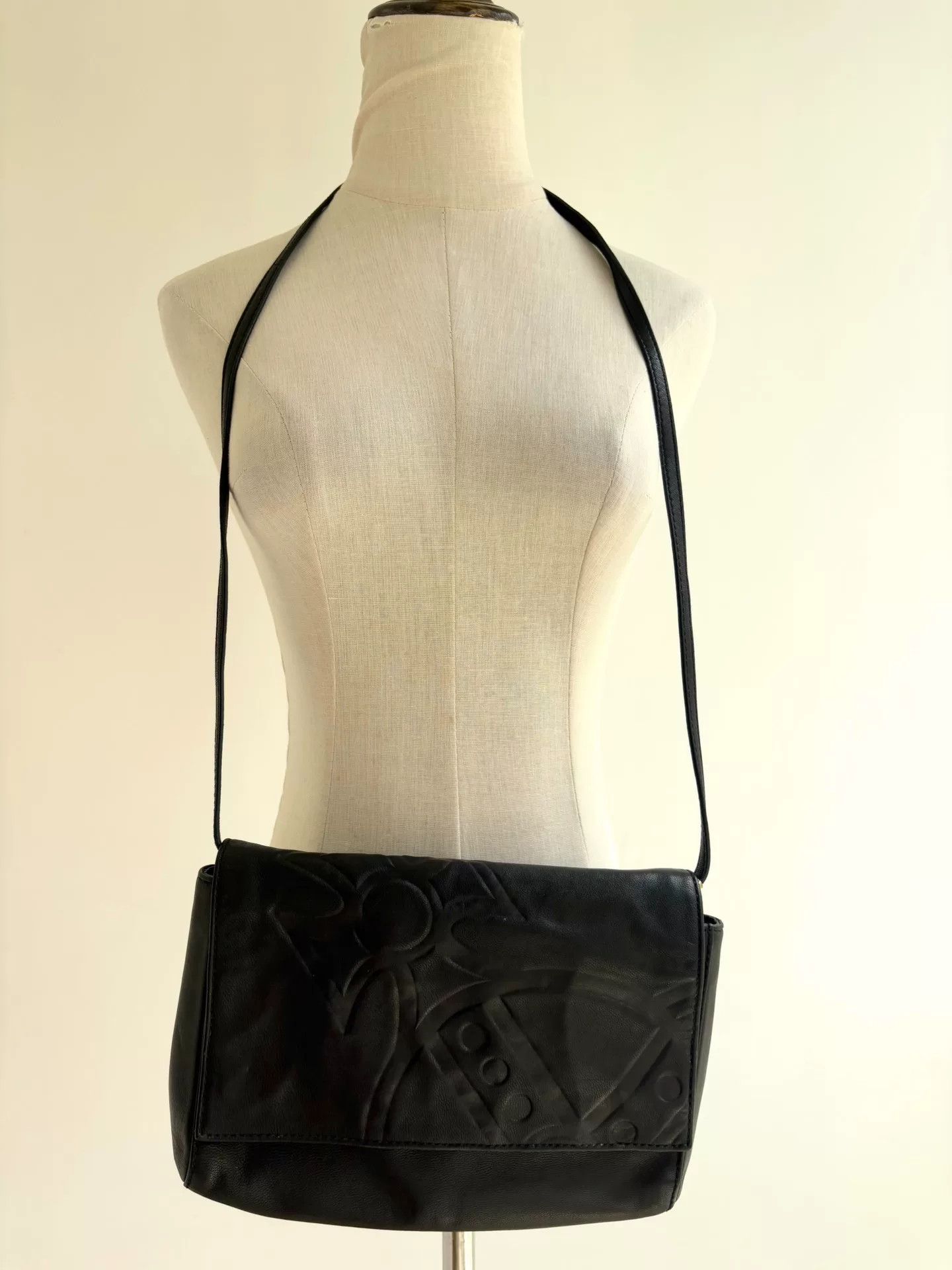 Vivienne Westwood Vivienne Westwood Black Leather Bag Size ONE SIZE - 1 Thumbnail