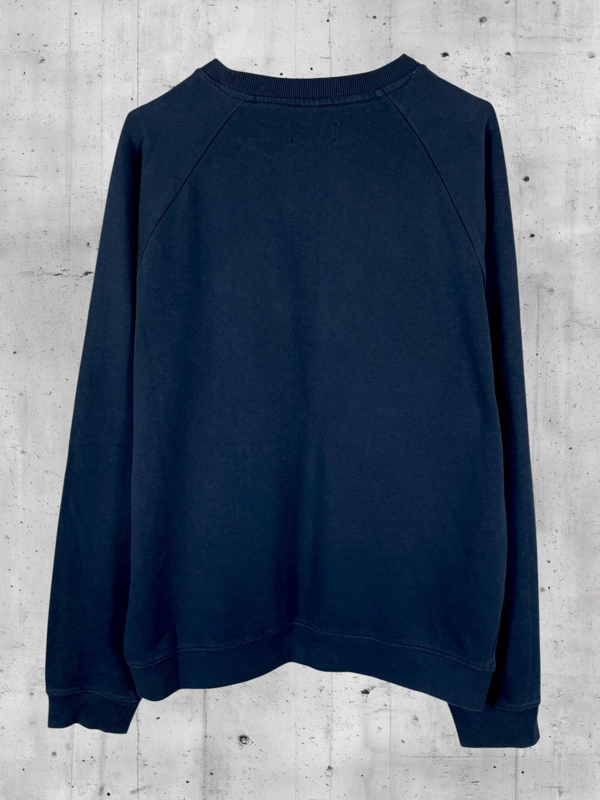 Nike Nike Vintage 90s Center Swoosh Navy Crewneck Sweatshirt Size US L / EU 52-54 / 3 - 3 Thumbnail
